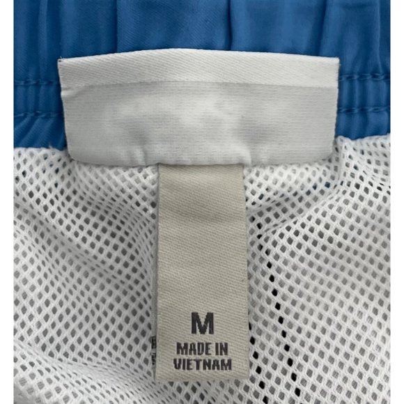 Goodfellow & Co. Men's Size Medium Black/Grey/White/Blue Striped Board Shorts - Picture 5 of 5